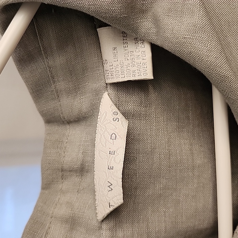 Tweets linen bolero jacket - Picture 2 of 7